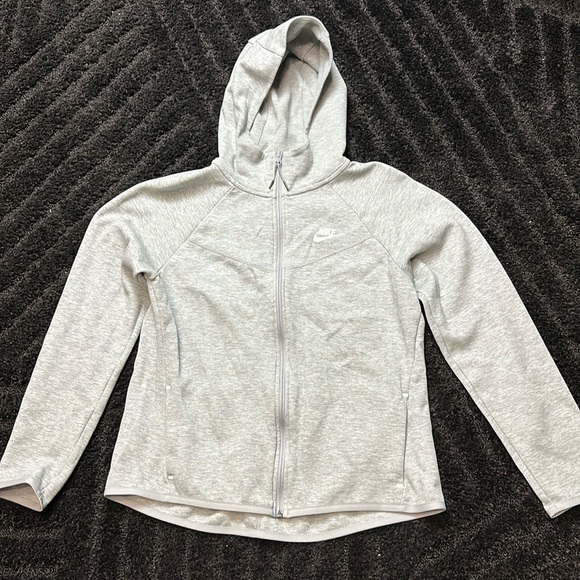 Nike Sweaters - Nike Zip Up Hoodie in Gray
